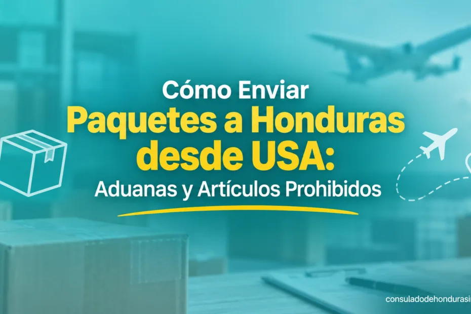 A guide on how to send packages to Honduras from the USA, covering customs and prohibited items.