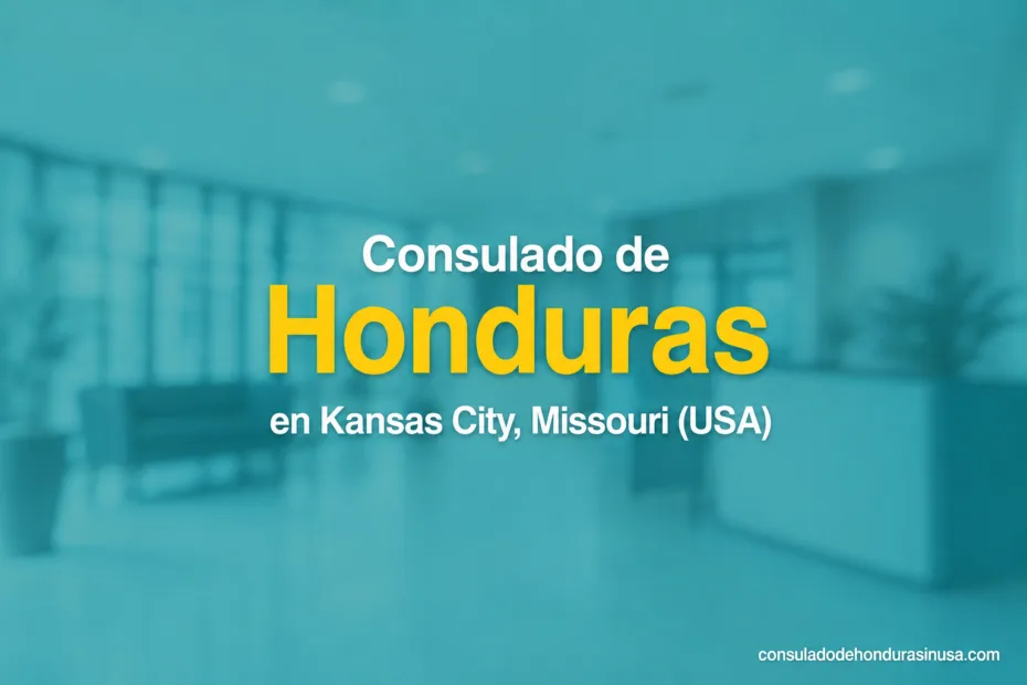 Honduras consulate located in Kansas City, Missouri, serving the Honduran community in the area.