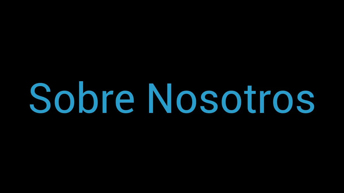 Sobre Nosotros
